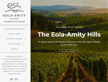 Tablet Screenshot of eolaamityhills.com